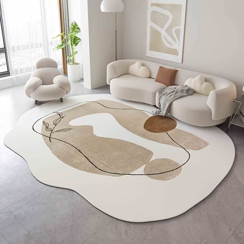CREAM IRREGULAR 14 RUG view 2