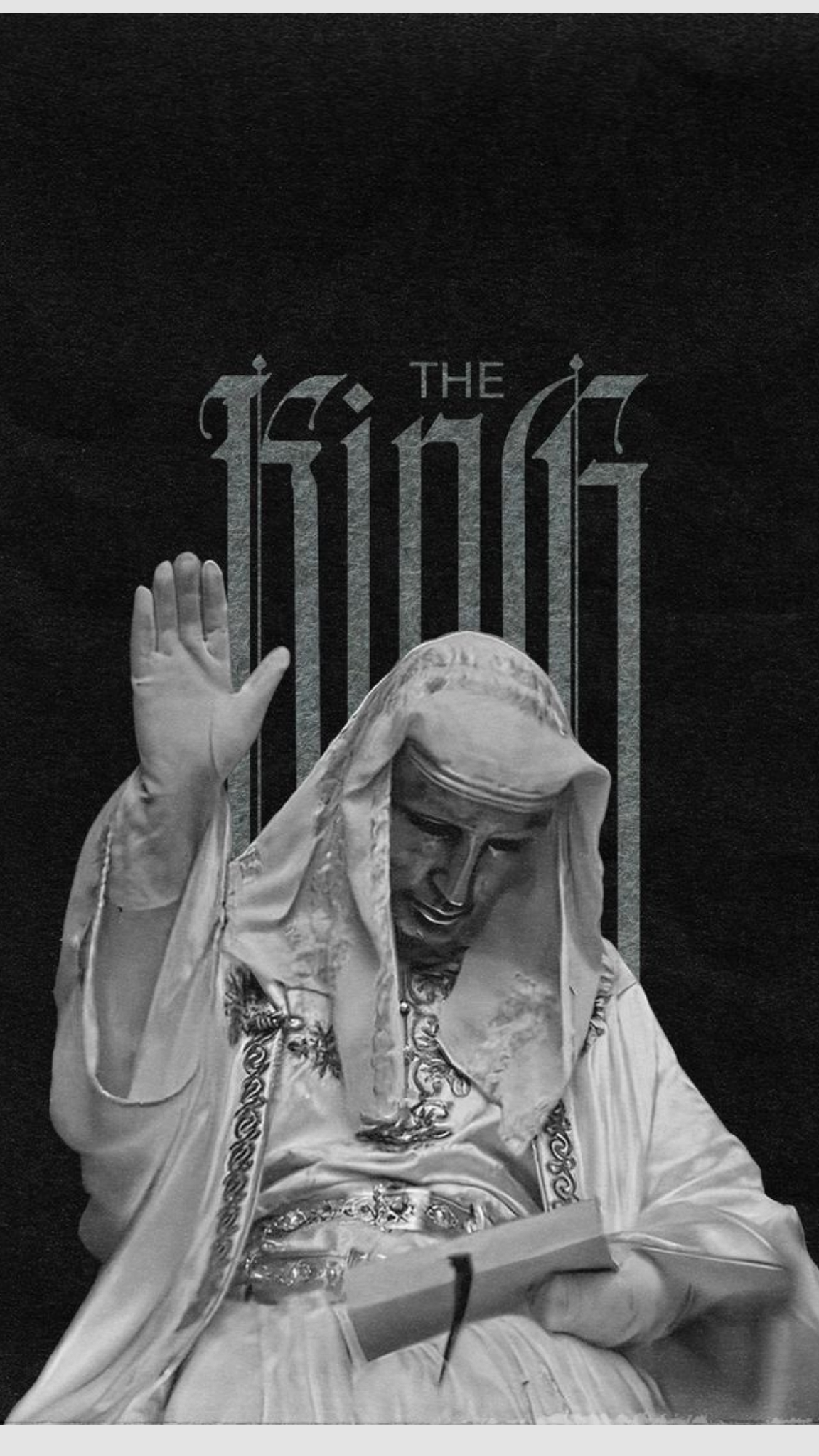 THE KING DIVINE AUTHORITY CANVAS POSTER