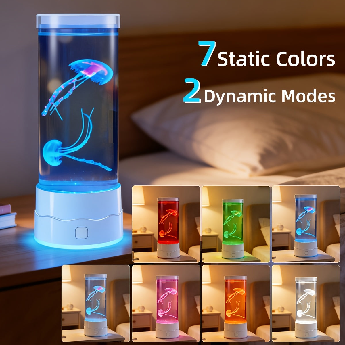Tnessential Jellyfish (anemone) Lamp 3D Decor