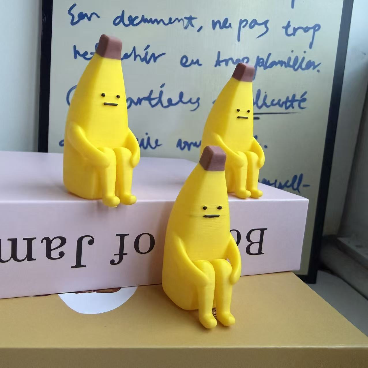 Tnessential Anxiety Banana Ornament 3D Decor