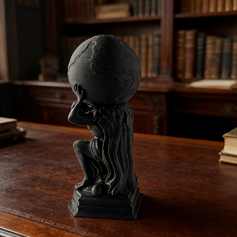 Tnessential Ornament/1pc/atlas Sculpture Statue Ornament 3D Decor