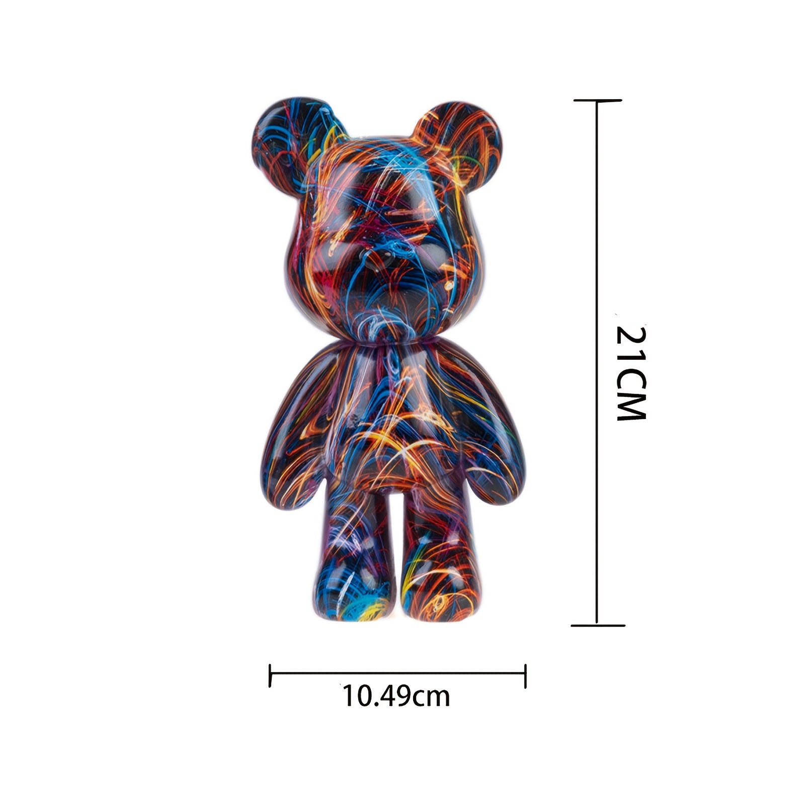 Tnessential Cute Honey-ear Bear Figurine 3D Decor
