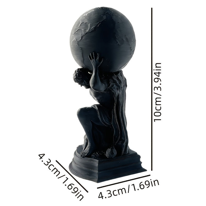 Tnessential Ornament\u002f1pc\u002fatlas Sculpture Statue Ornament 3D Decor