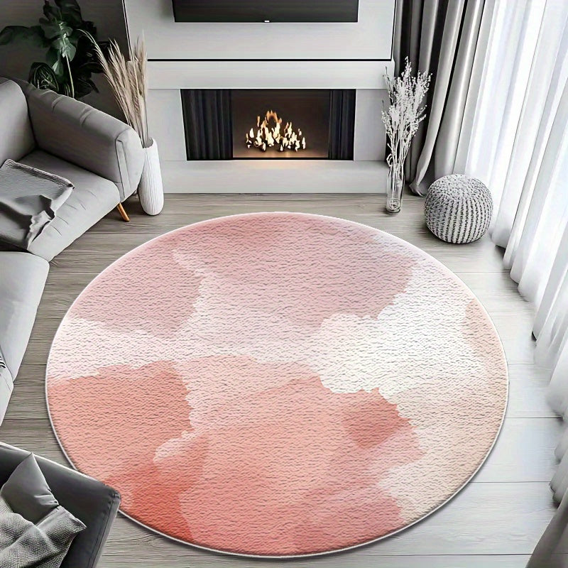 PINK ROUND 5 RUG view 7