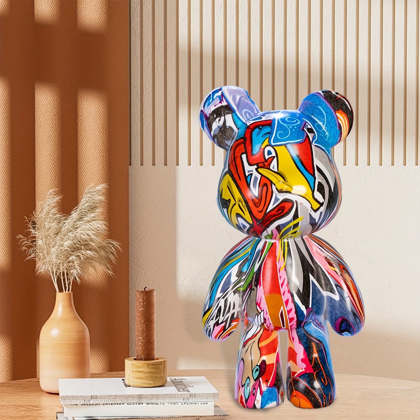 Tnessential Cute Honey-ear Bear Figurine 3D Decor