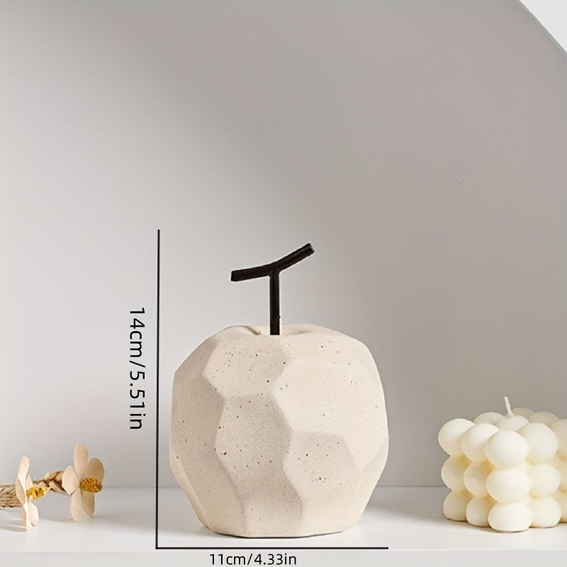 Tnessential Modern Clay Fruit Figurine 3D Decor