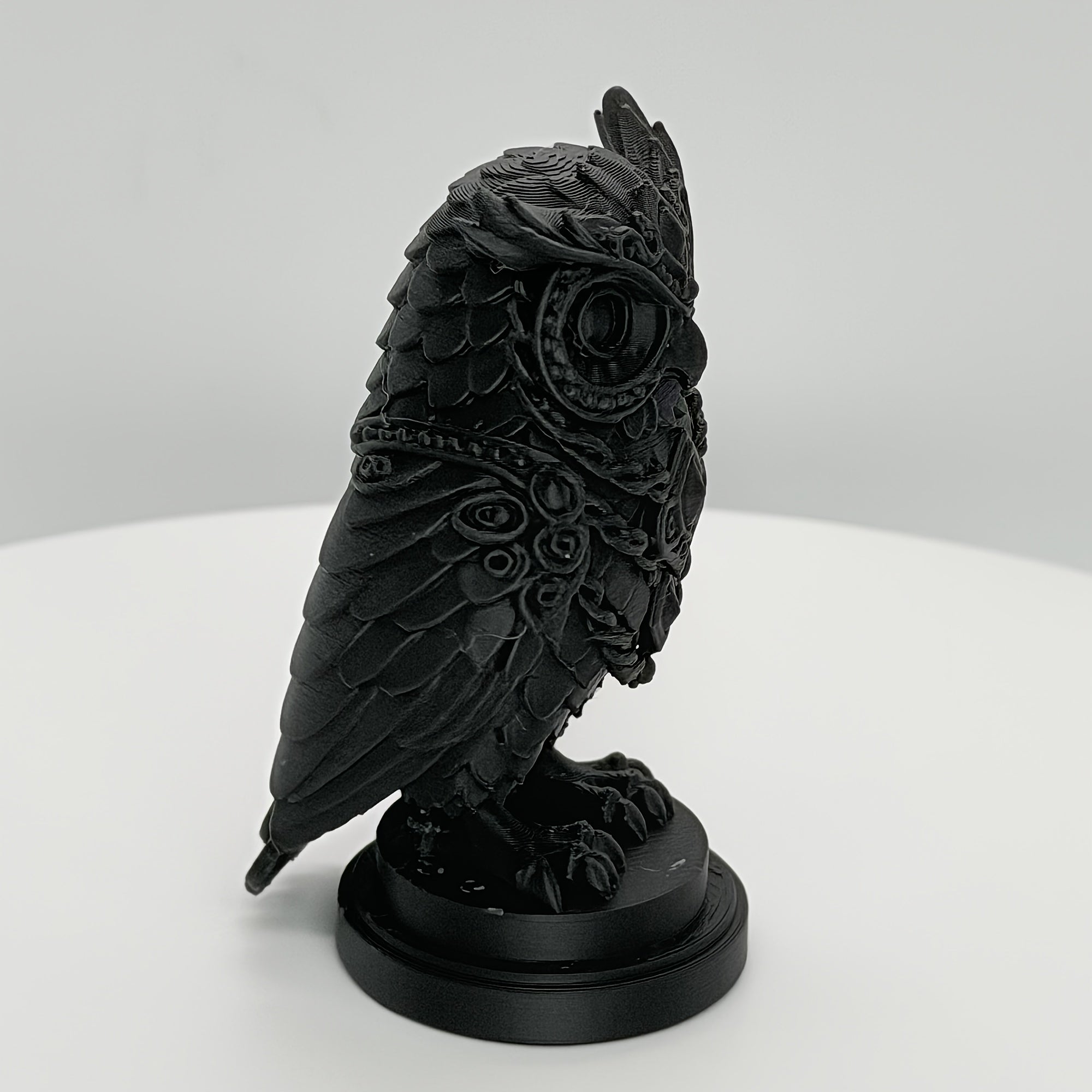 Tnessential D Exquisite Fantasy Owl Statue 3D Decor