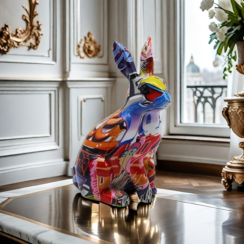 Tnessential Rabbit with Long Ears 3D Decor
