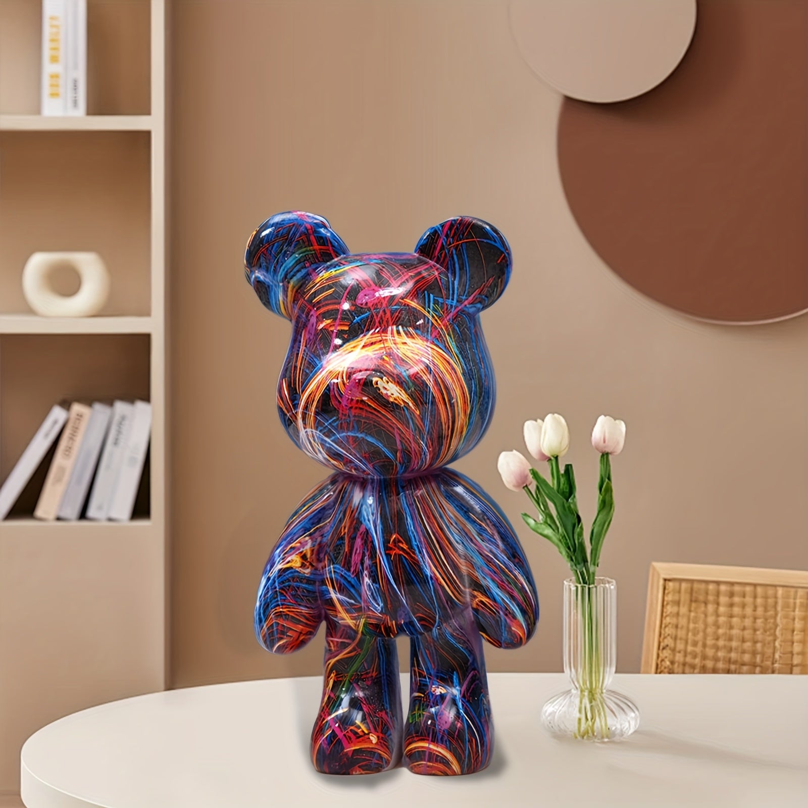 Tnessential Cute Honey-ear Bear Figurine 3D Decor