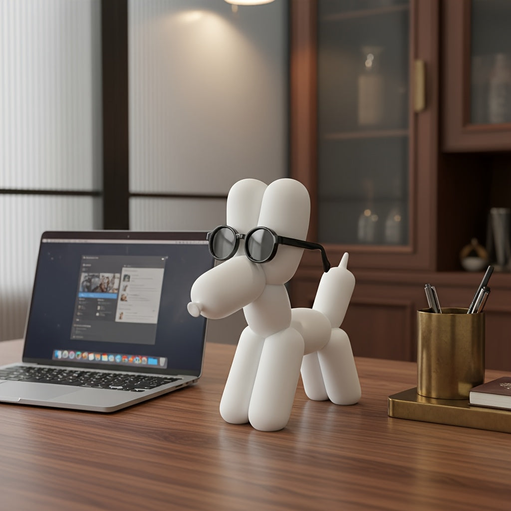 Tnessential Cool Glasses Pug Collectible Miniature 3D Decor