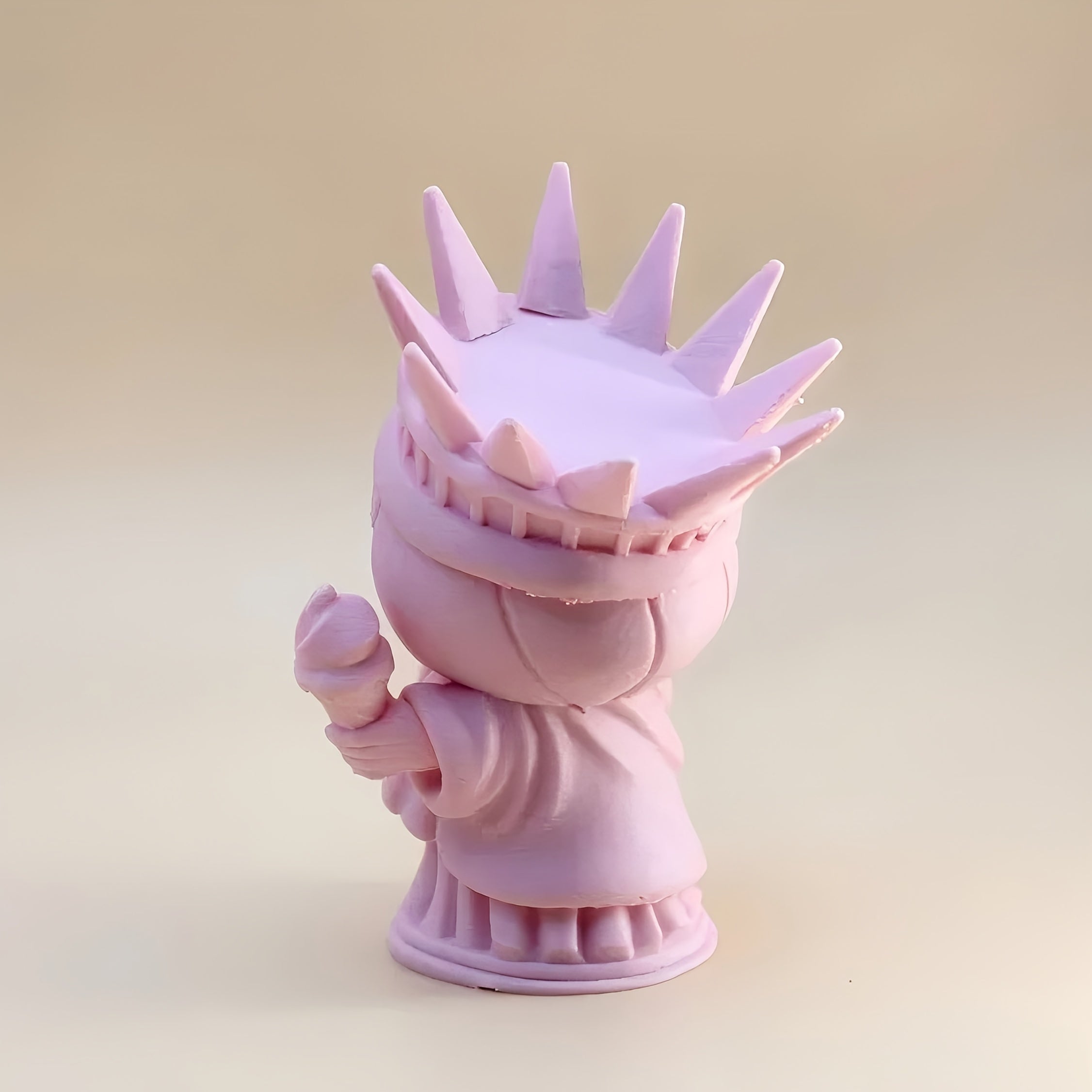 Tnessential Printed Statue of Liberty Collectible Figurines 3D Decor