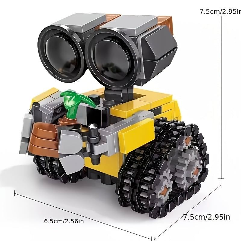 Tnessential WALL-E Robot Building Block Model Set 3D Decor
