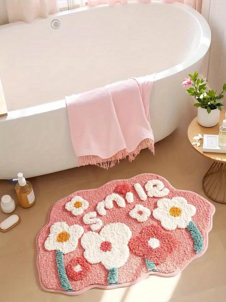NONSLIP FLOWER RUG view 8