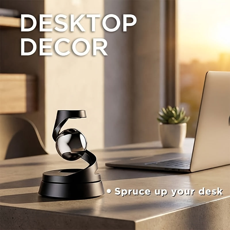 Tnessential Kinetic Desk Toy with Visual Illusion Effect 3D Decor