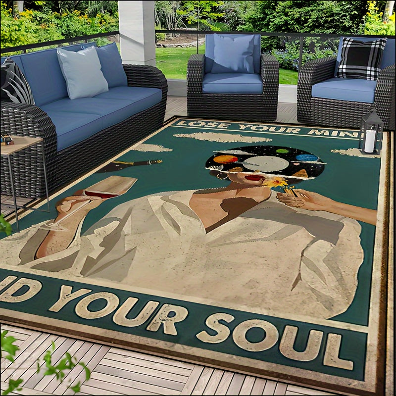 LETTER RUG view 2