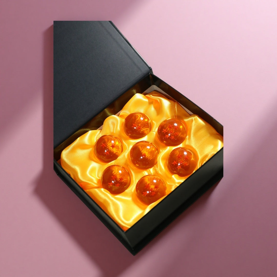 Tnessential Anime Dragon Ball 7 Dragon Balls Action Figure Model 3D Decor