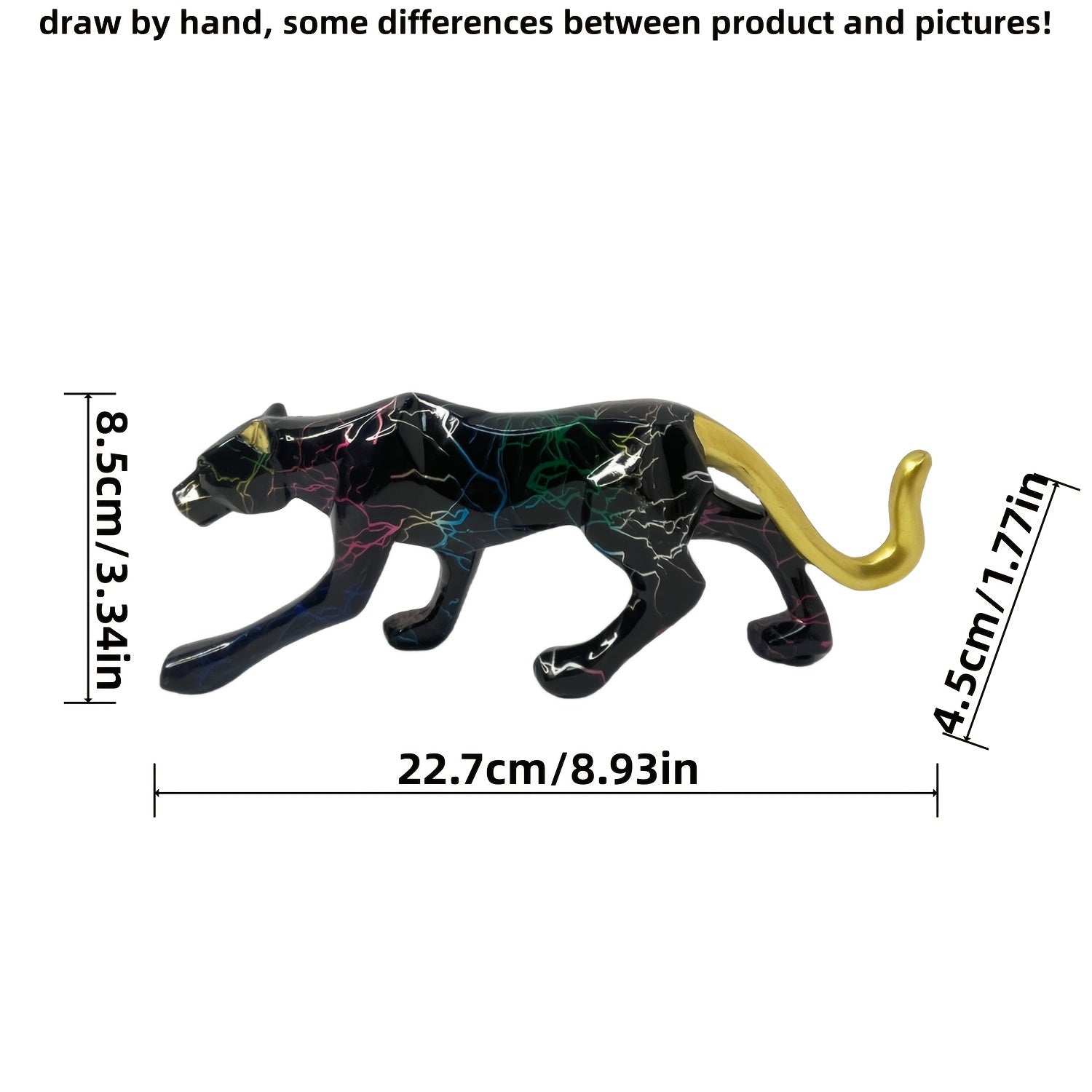 Tnessential Gradual Pink Purple Leopard 3D Decor