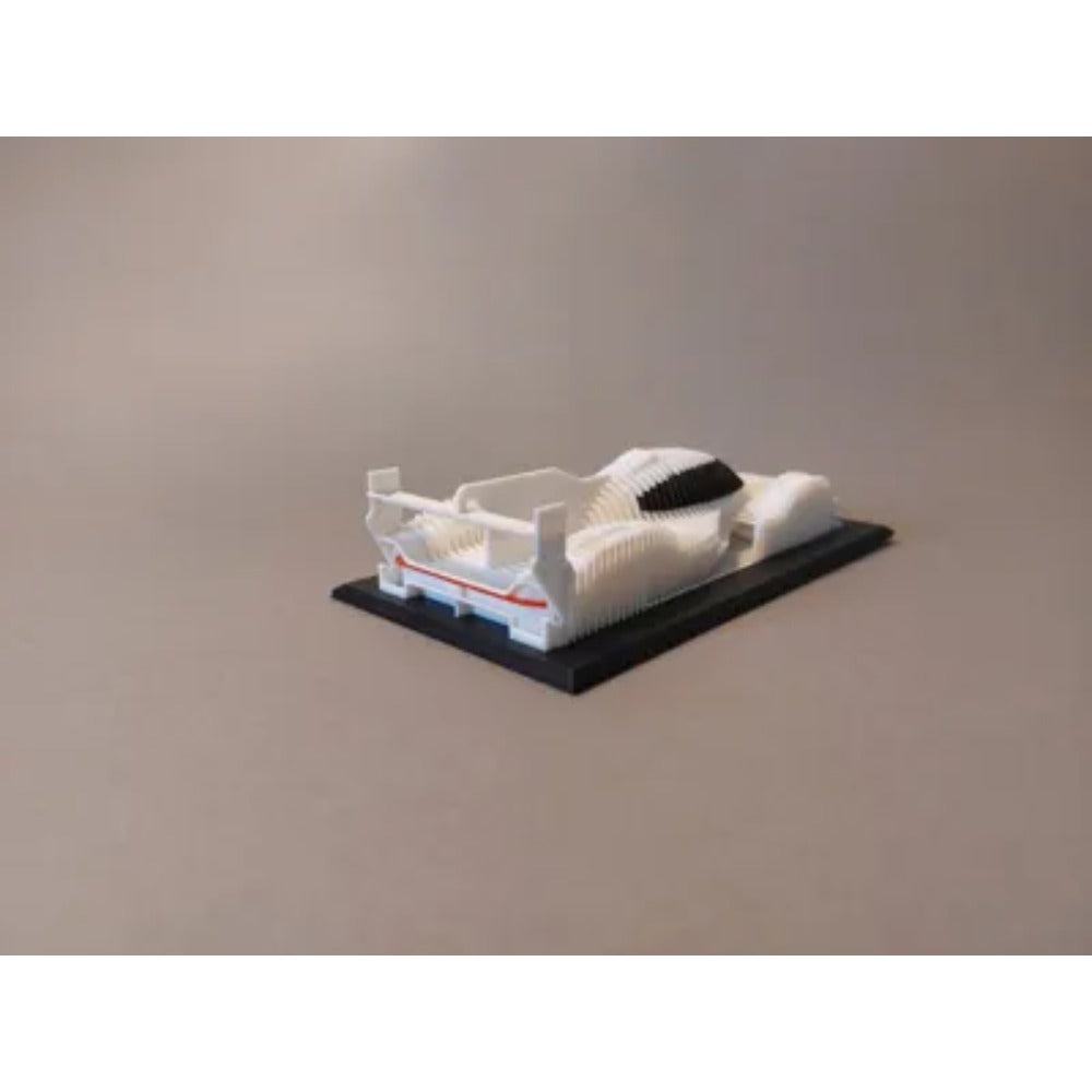 Tnessential Layered Artistic Design Sculpture of a Racing Car 3D Decor