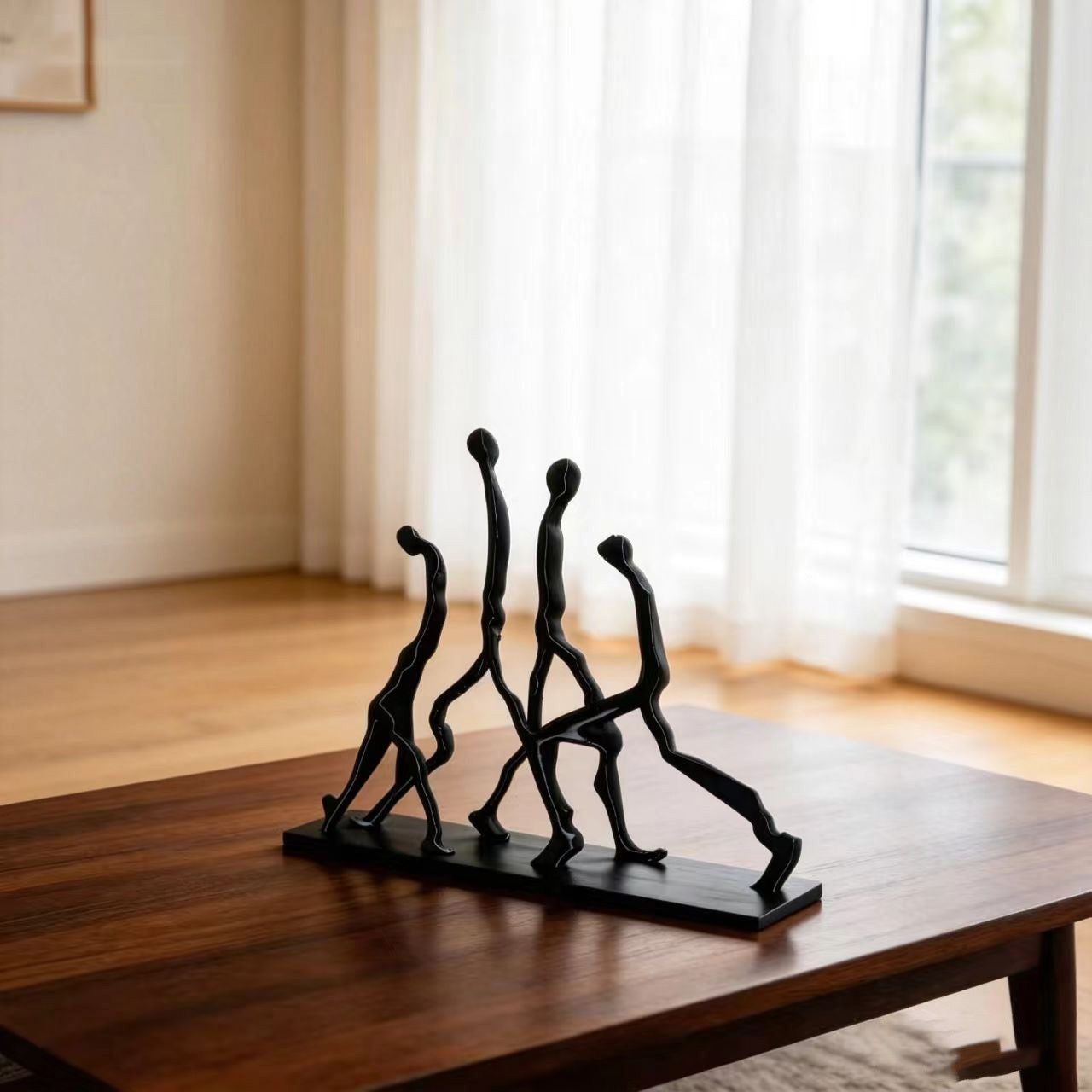 Tnessential Modern Abstract Human Figure Decorative Ornament 3D Decor