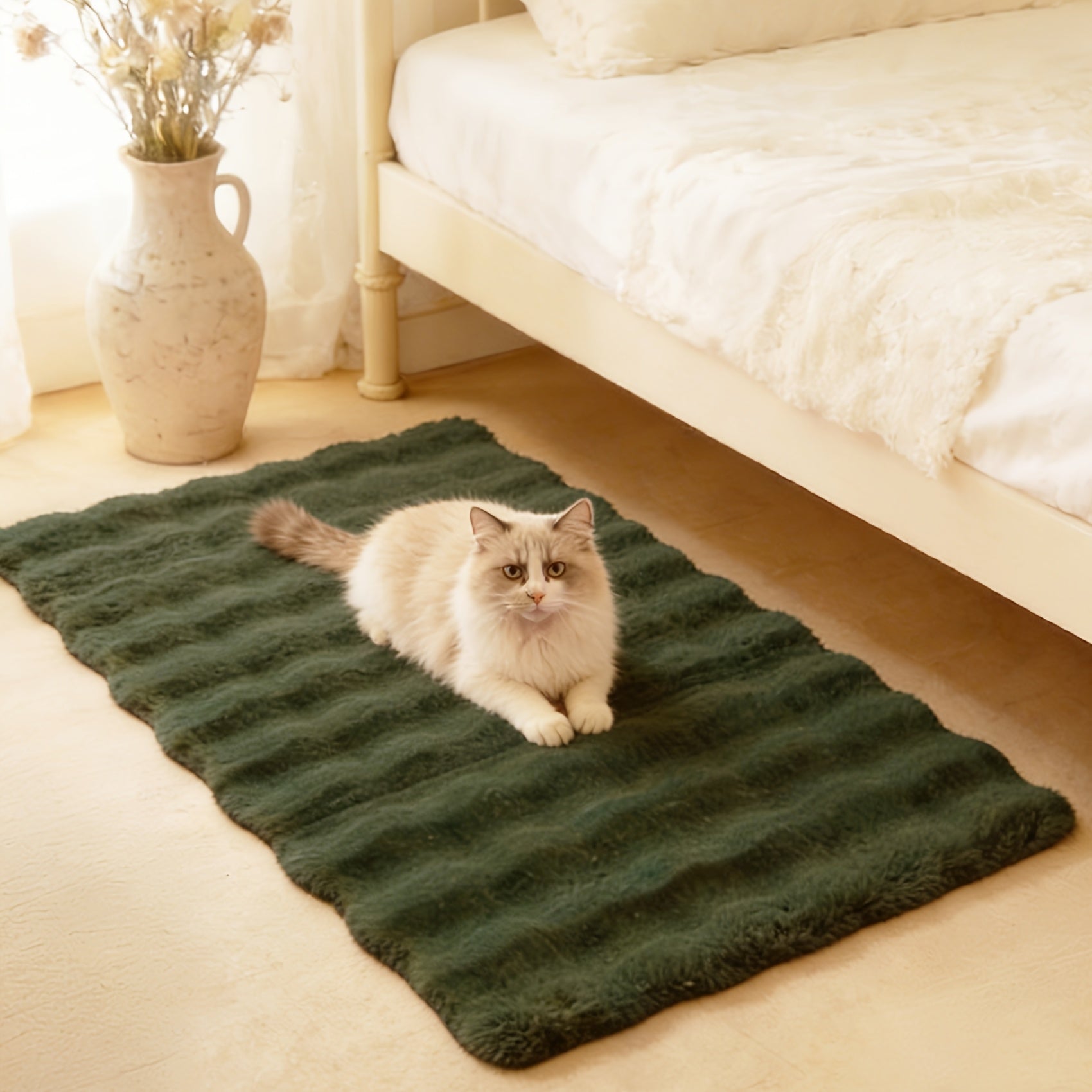 CREAM BUBBLE RUG view 5
