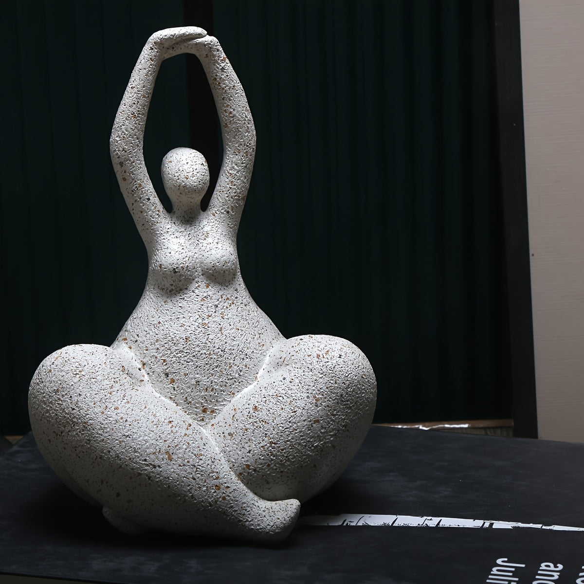 Tnessential Sandstone Fat Woman Ornament 3D Decor