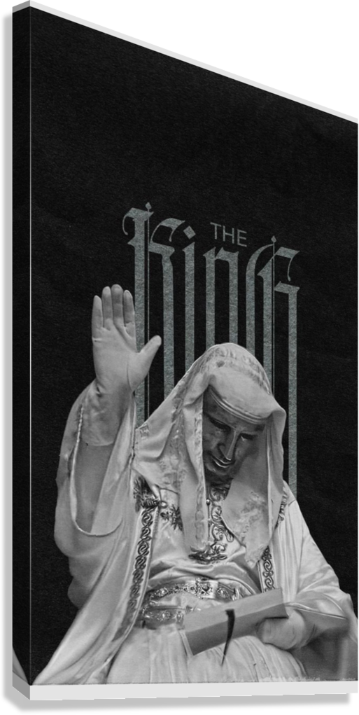 THE KING DIVINE AUTHORITY CANVAS POSTER