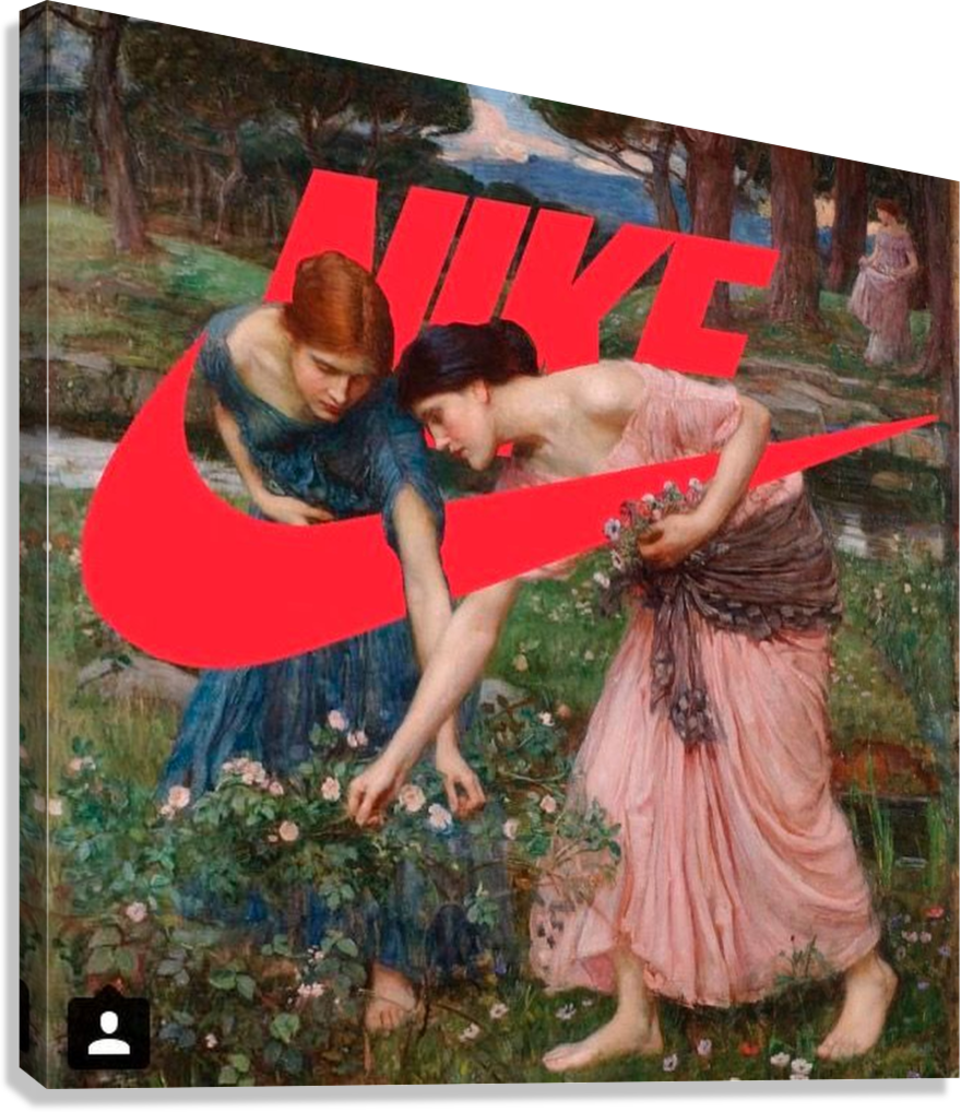 CLASSICAL ART MEETS STREET STYLE SNEAKER AESTHETIC CANVAS POSTER