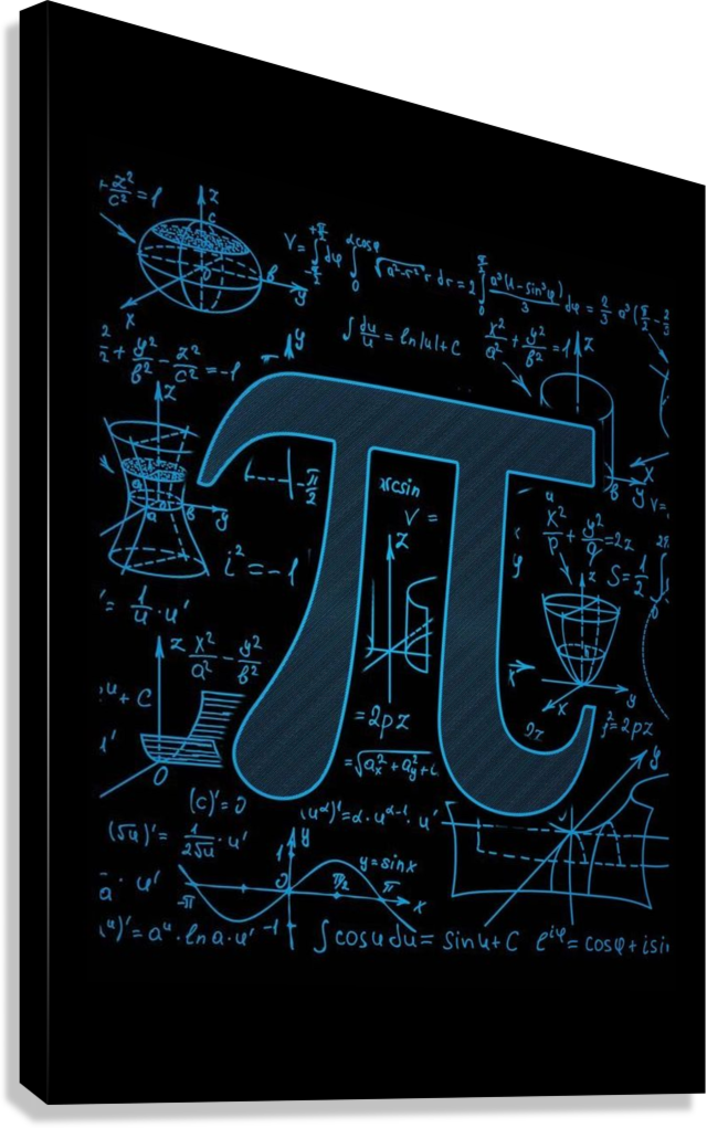 MATHEMATICS SYMBOL CANVAS POSTER