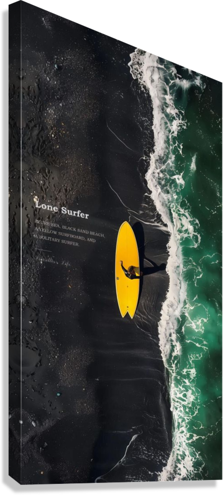 SOLO WAVE HUNTER CANVAS POSTER