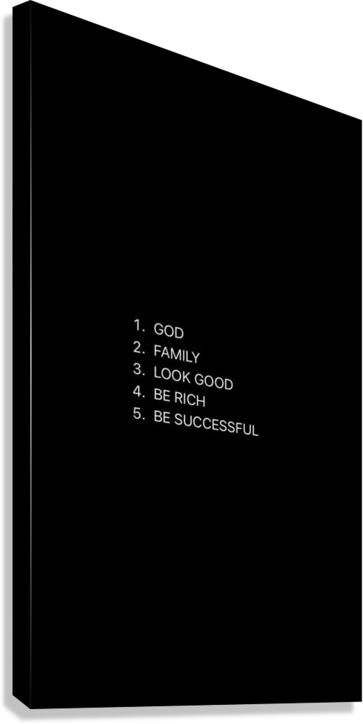SIMPLE LIFE CODE CANVAS POSTER
