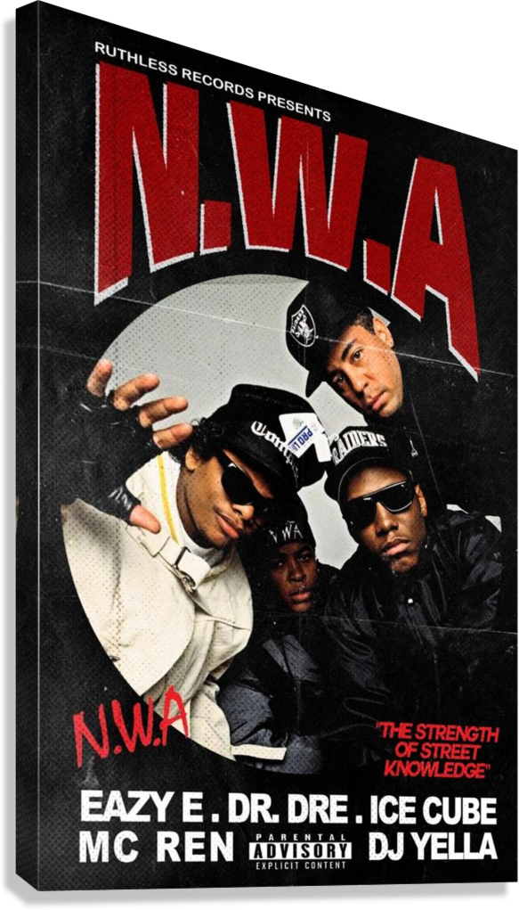 N.W.A CANVAS POSTER