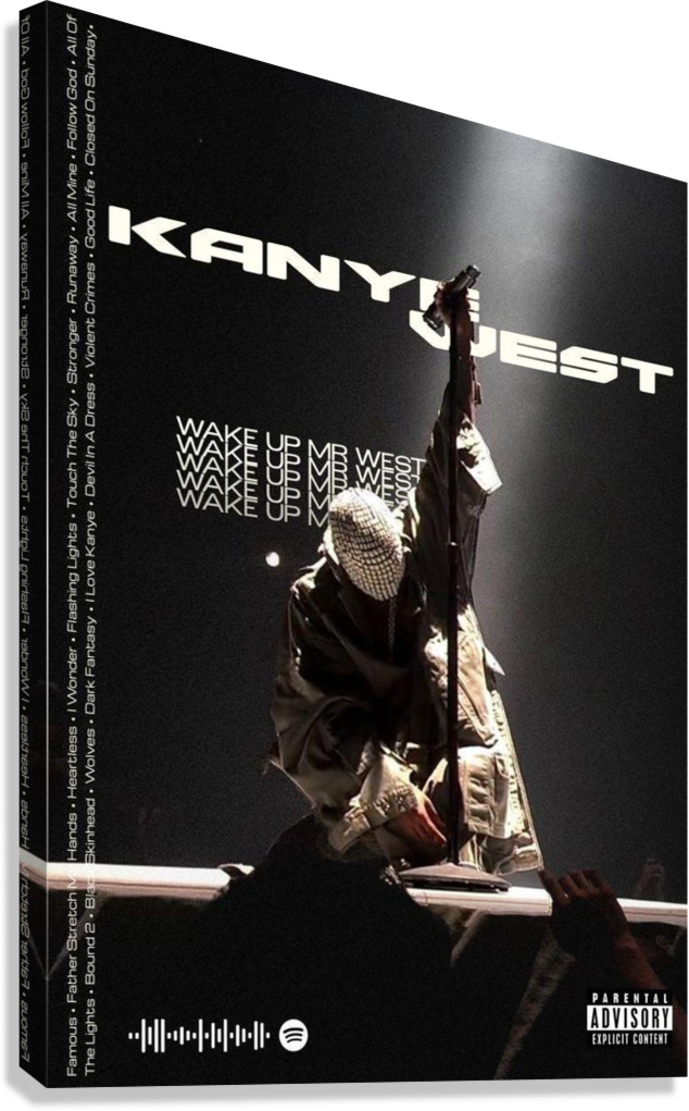KANYE WEST DONDA CANVAS POSTER