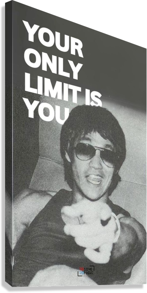 BRUCE LEE CANVAS POSTER