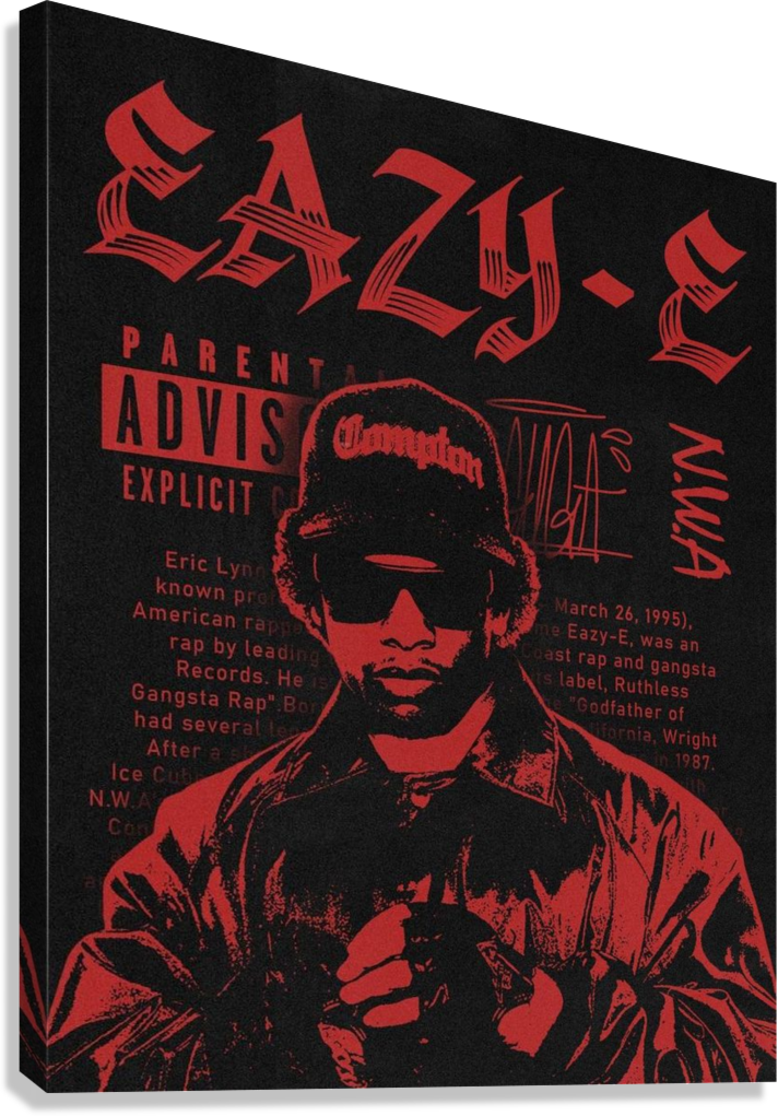 EASY E CANVAS POSTER