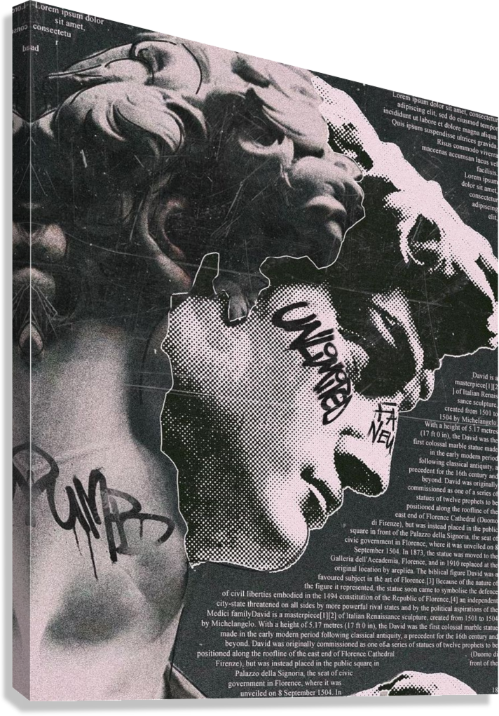 ARTISTIC ALEXANDER THE GREAT CANVAS POSTER