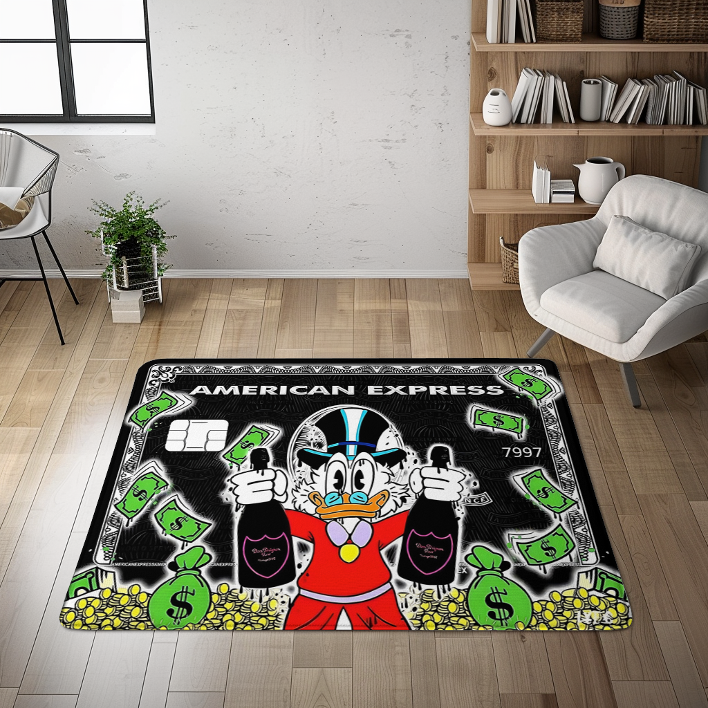 MONOPOLY INSPIRED RUG