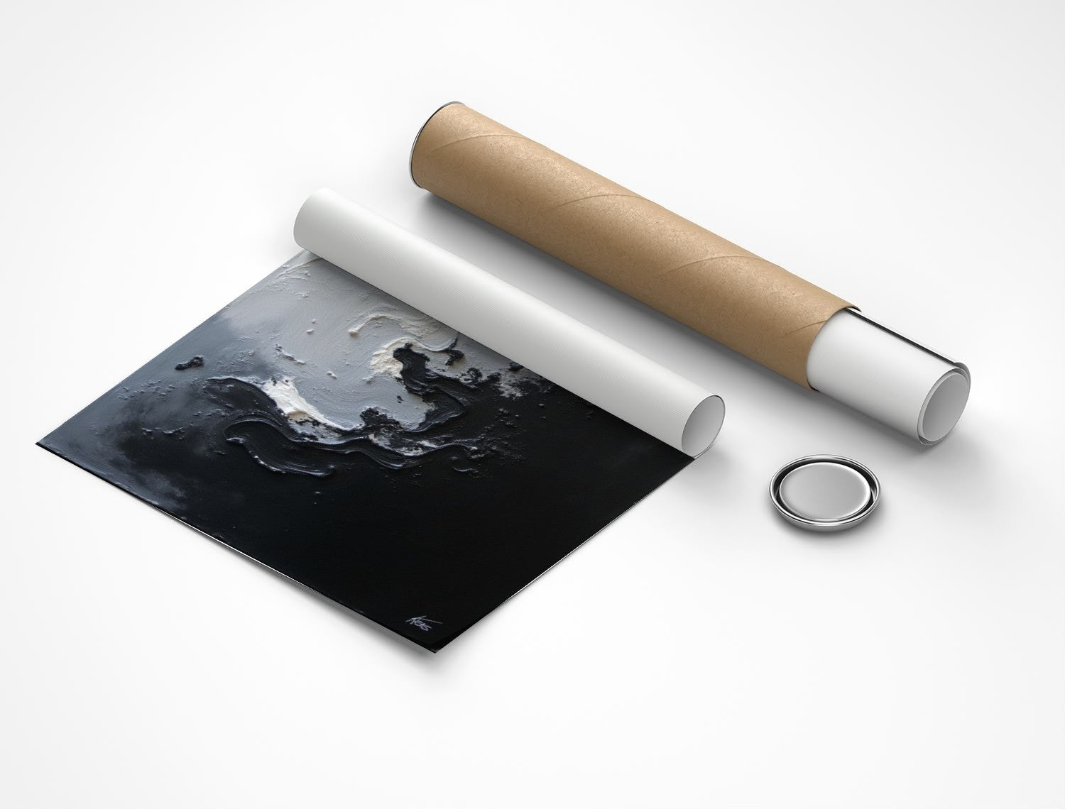 Rolled poster