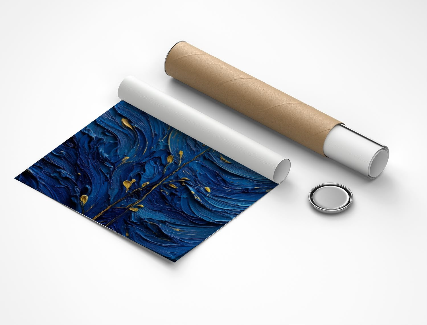 Rolled poster