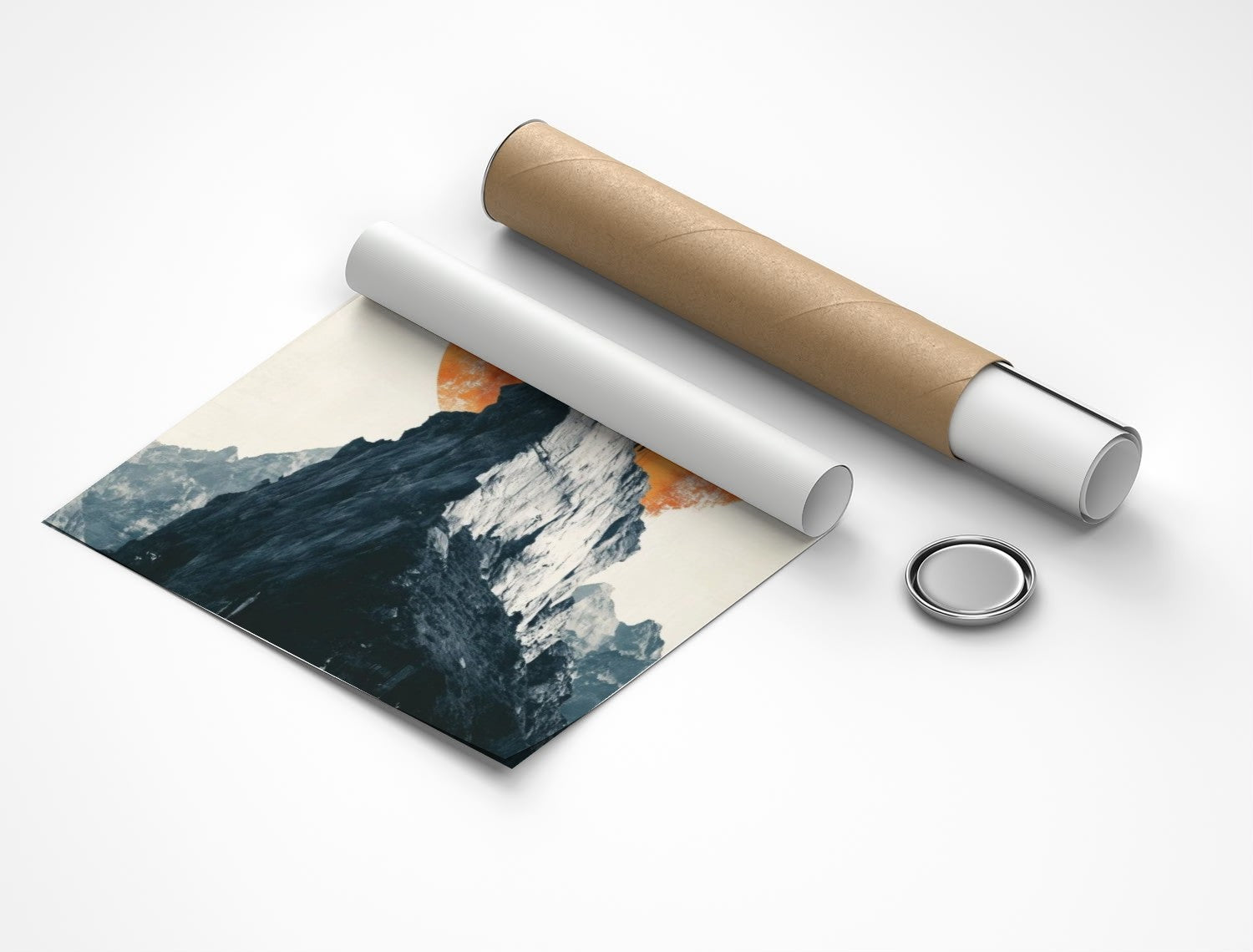 Rolled poster