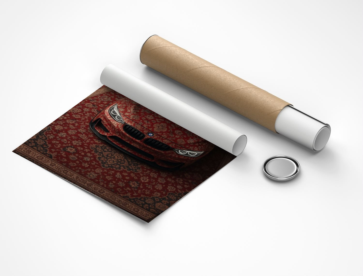 Rolled poster