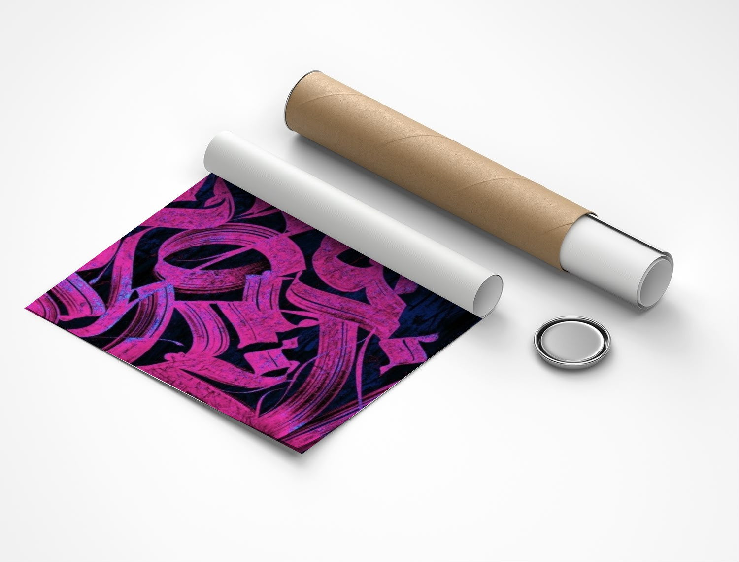 Rolled poster