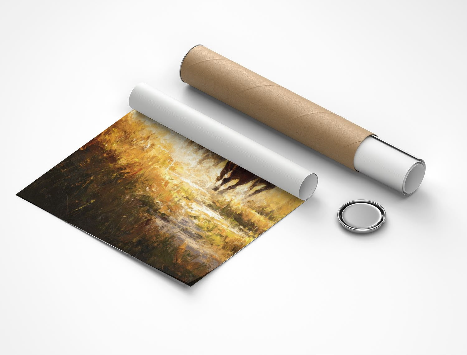 Rolled poster