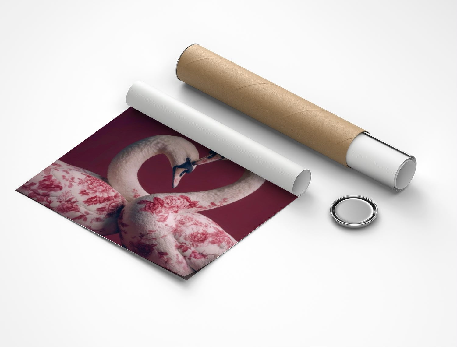 Rolled poster