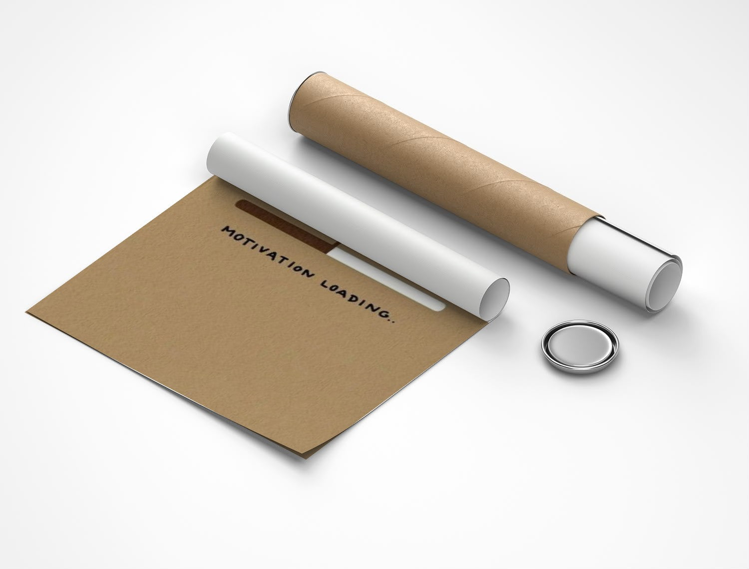 Rolled poster