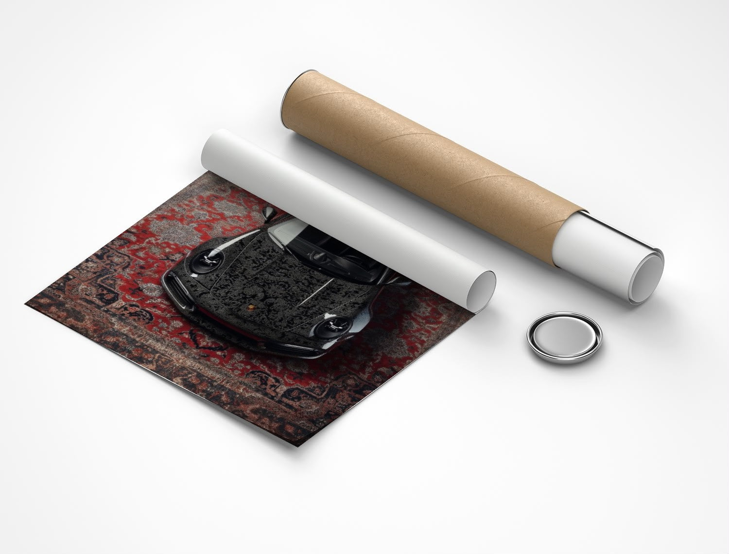 Rolled poster