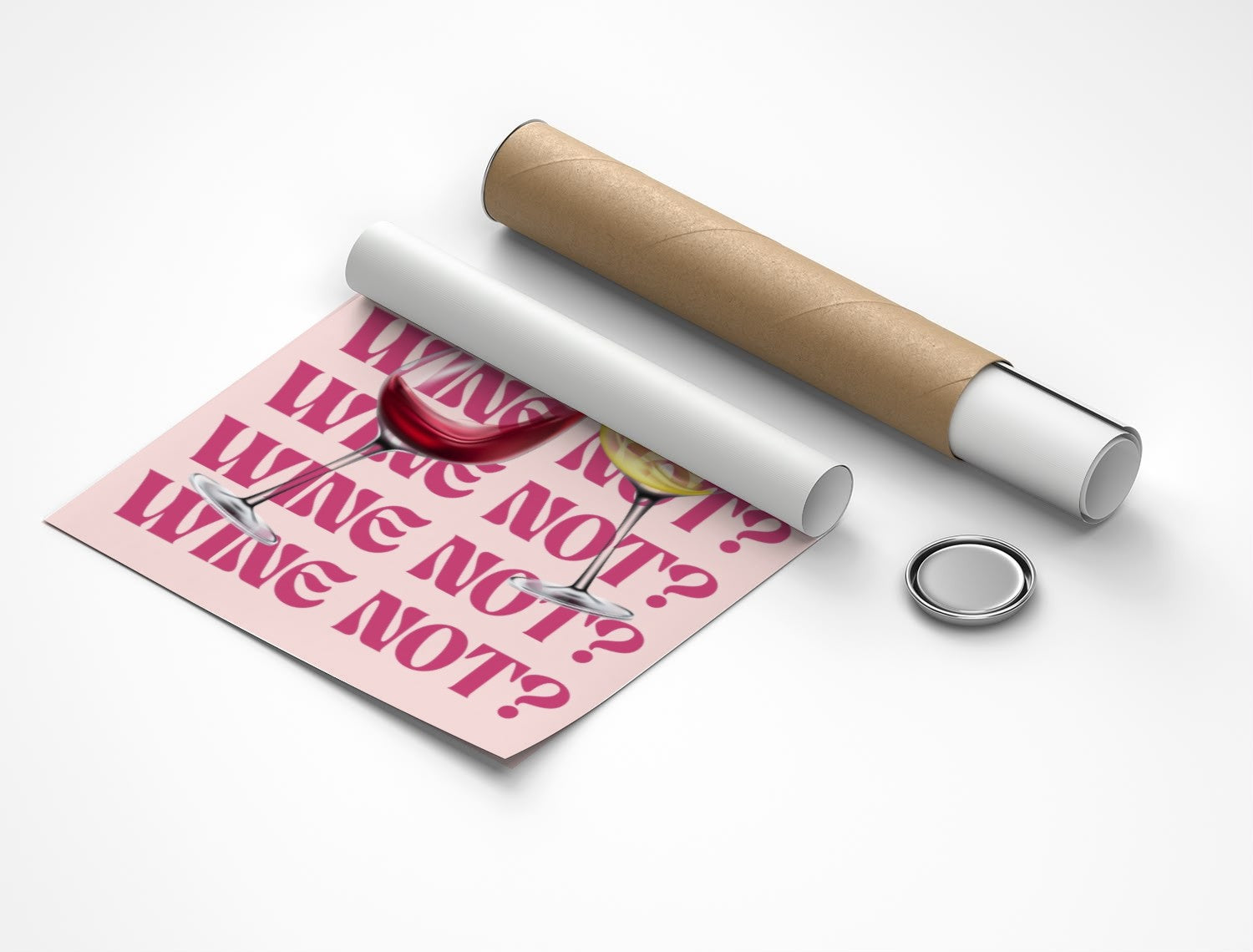 Rolled poster