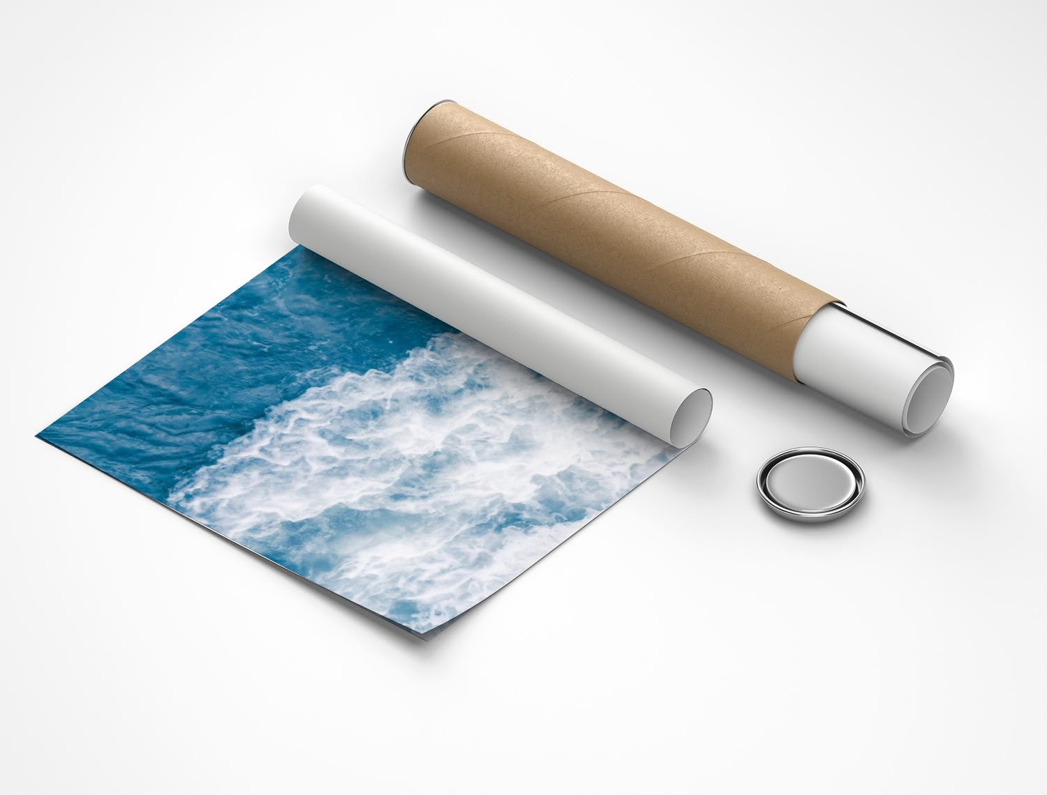 Rolled poster