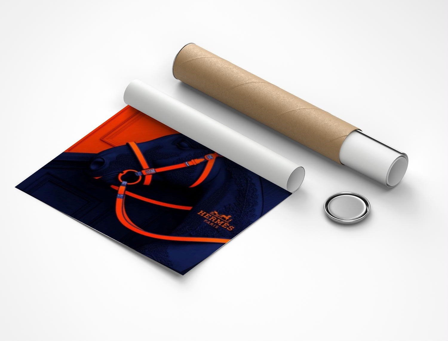 Rolled poster