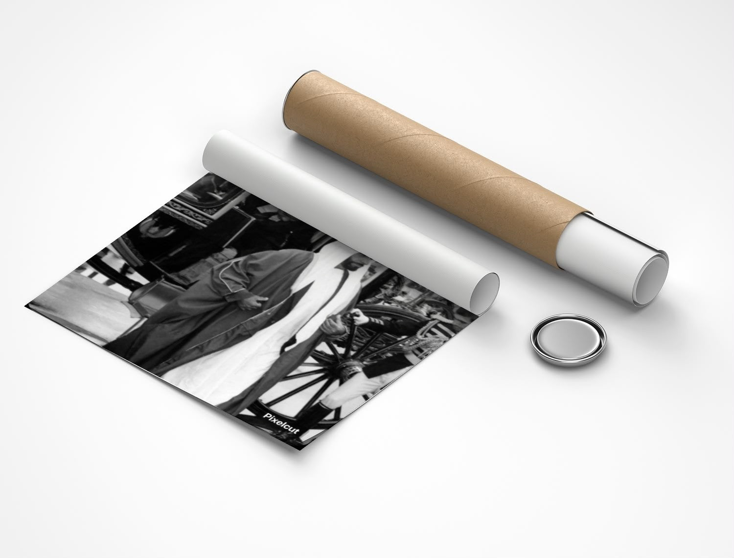 Rolled poster