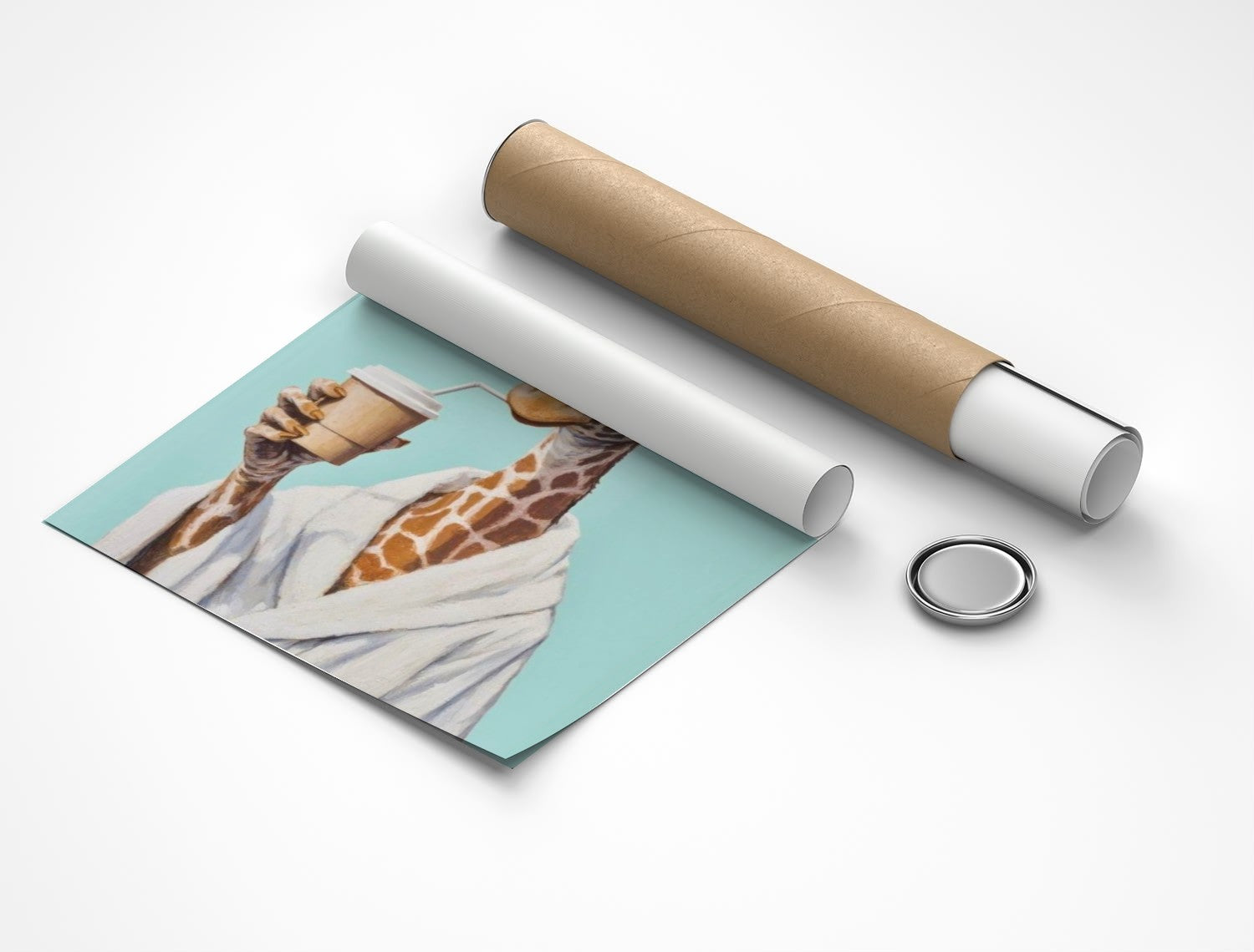 Rolled poster